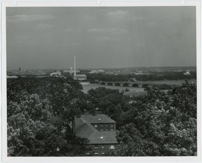 Aerial of D.C. From Arlington