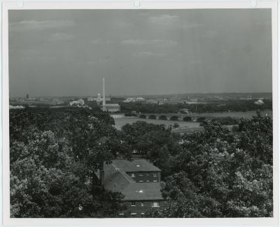 Aerial of D.C. From Arlington