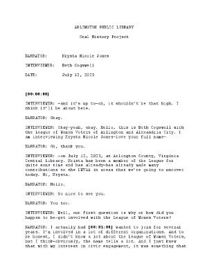 Krysta Nicole Jones Interview