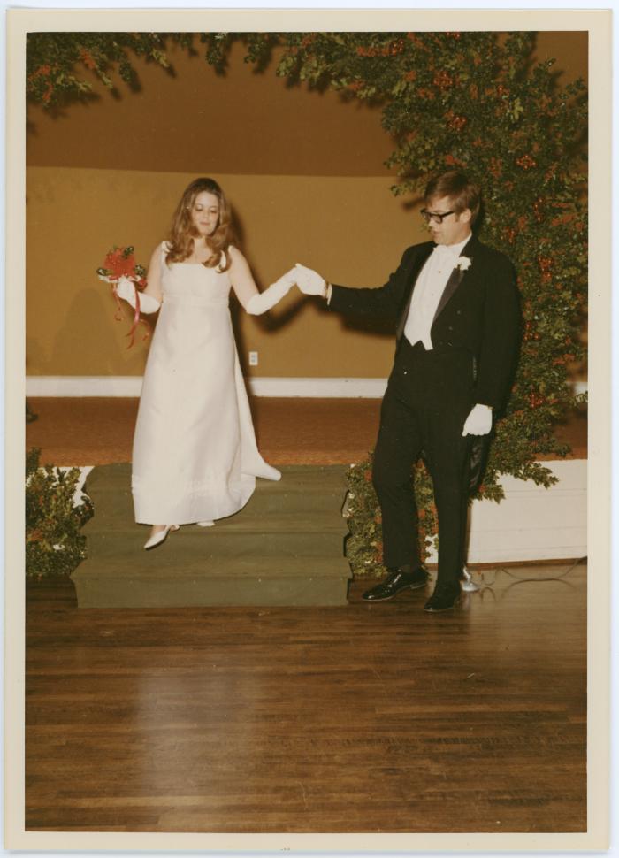 Debutante Escorted by her Father