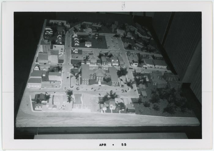 Model of Arlington County Government Center