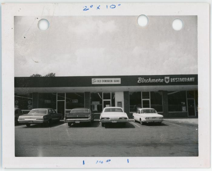 Old Dominion Bank and Birchmere Restaurant
