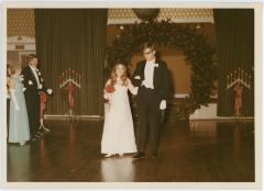 Debutante Escorted by her Father