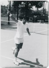 Tennis Player at Barcroft Park