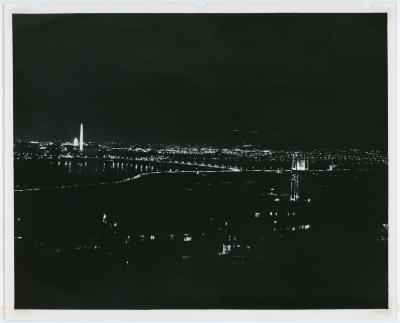 Lights on the Potomac at Night
