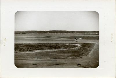Airplane Taking Off at Washington National Airport, 1942