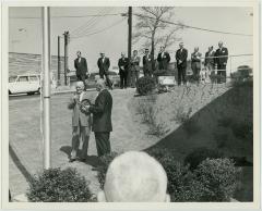 Frank Ball At a Dedication
