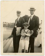 Frank Ball Senior and Junior With Bob Dye