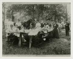Family Picnic in the Mt. Olivet Grove