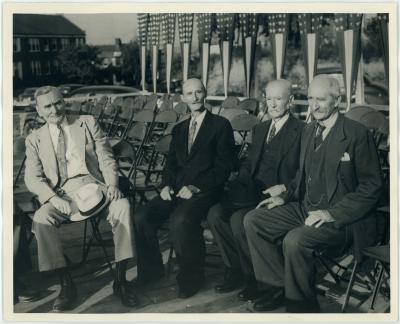 Four Ball Men At the 50th Anniversary of Arlington Courthouse