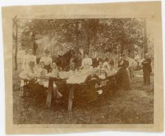 Family Picnic in the Mt. Olivet Grove