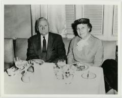 Frank and Marie Ball At The Waldorf-Astoria