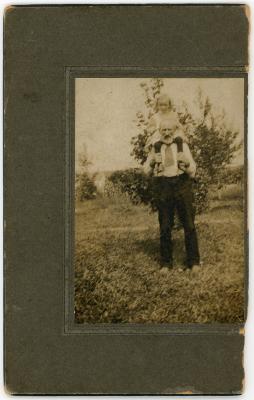 Unidentified Man and Child