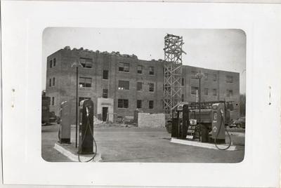 Gasoline pumps, 1942