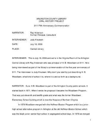 Ray Anderson Interview