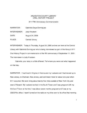 Gabriella Daya-Dominguez Interview