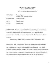 Theresa Flynn Interview