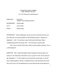 Carol Perry Interview