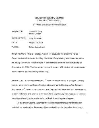 James Daly Interview