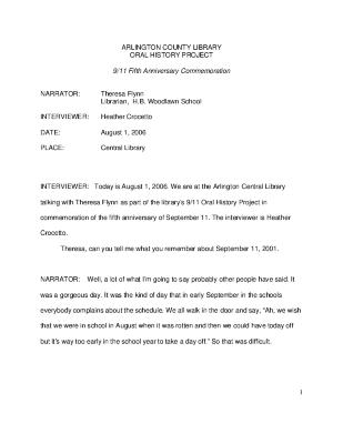 Theresa Flynn Interview