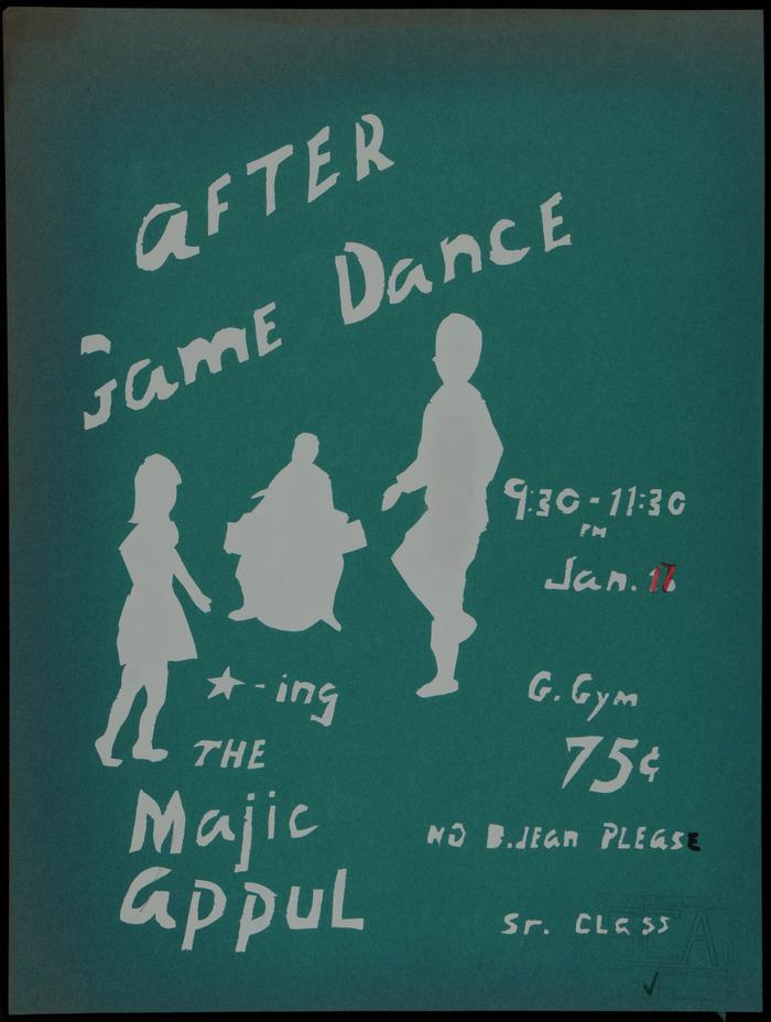 After Game Dance, 1970