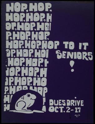 Hop Hop Hop to It Seniors Dues Drive